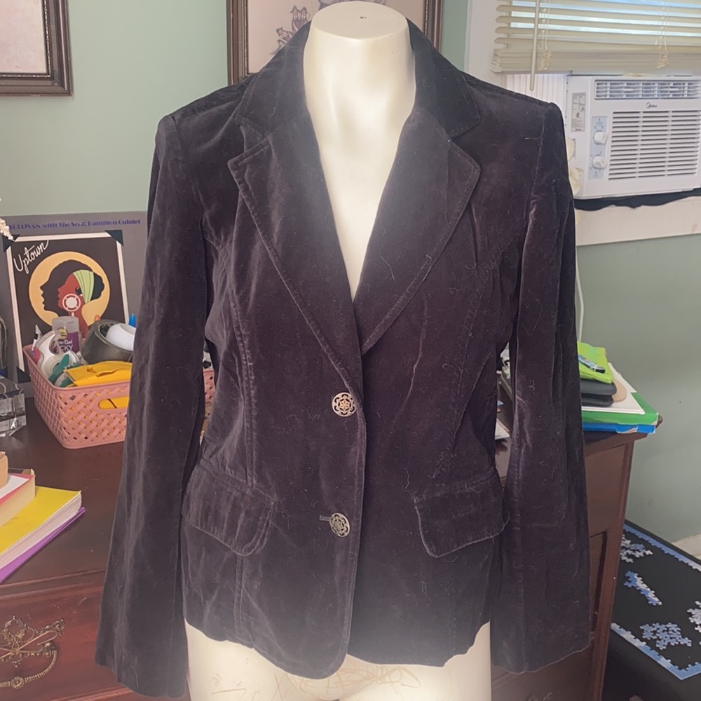Sueded feel Blazer Jacket